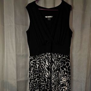 Plus Size Sleeveless Maxi Dress